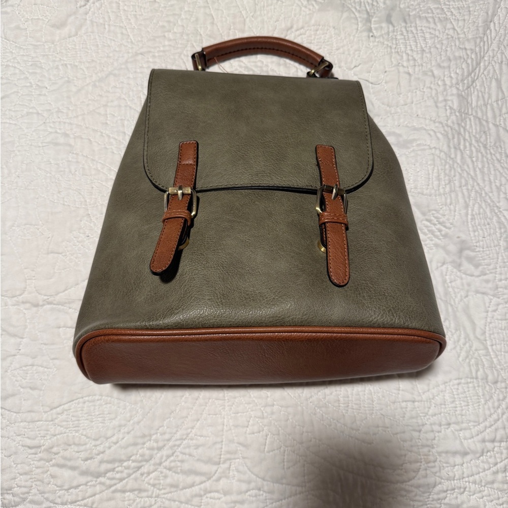 Jen & Co Vegan Leather Backpack Purse